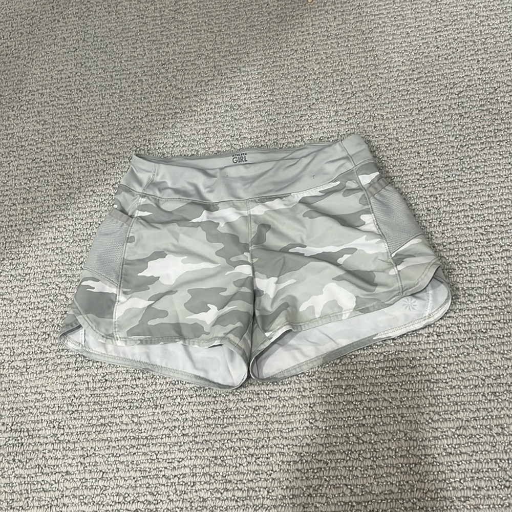 Athleta Girl Camo Shorts (Size M/8-10)